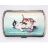 Enamel Cigarette Case