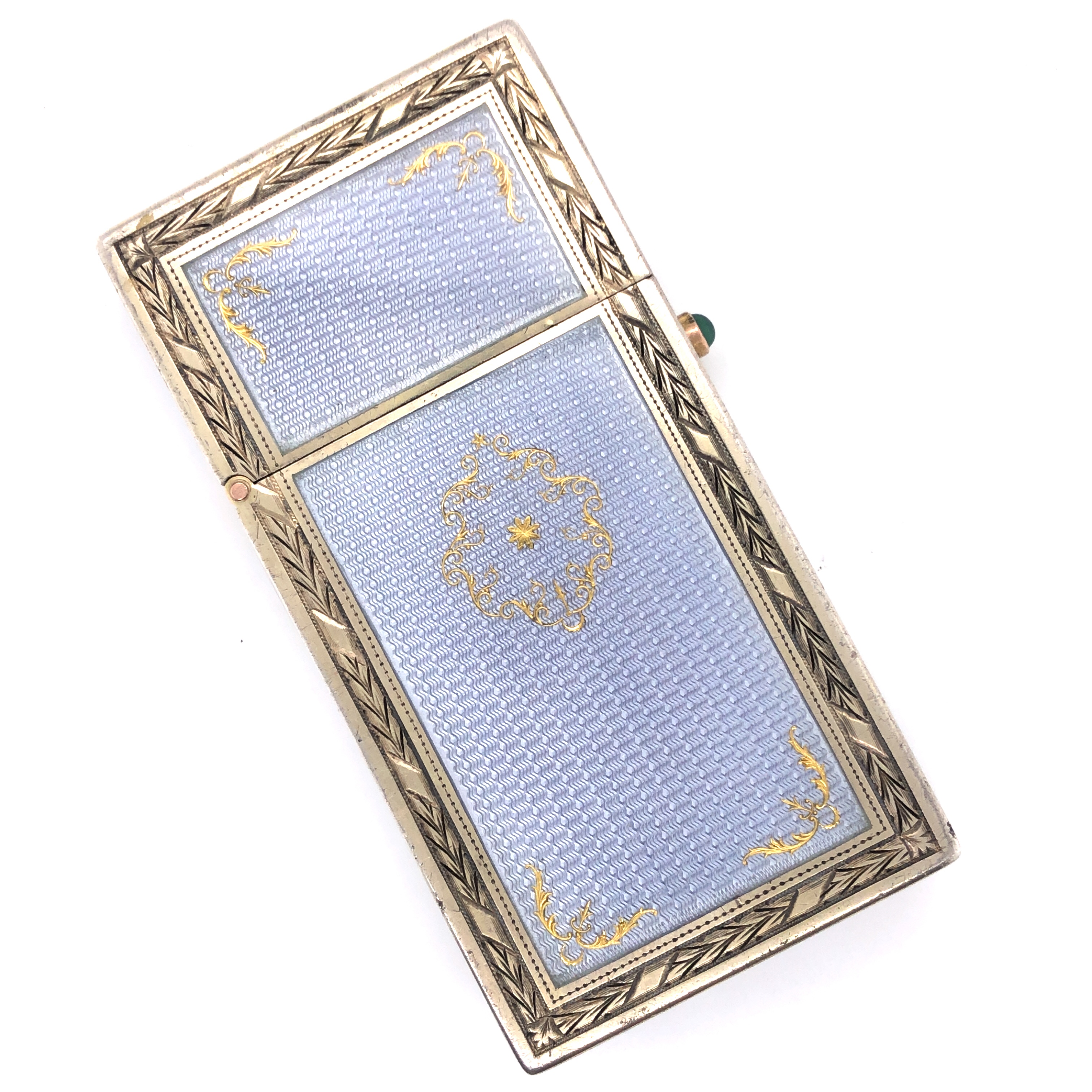 Silver and Enamel Card Case - Image 2 of 5