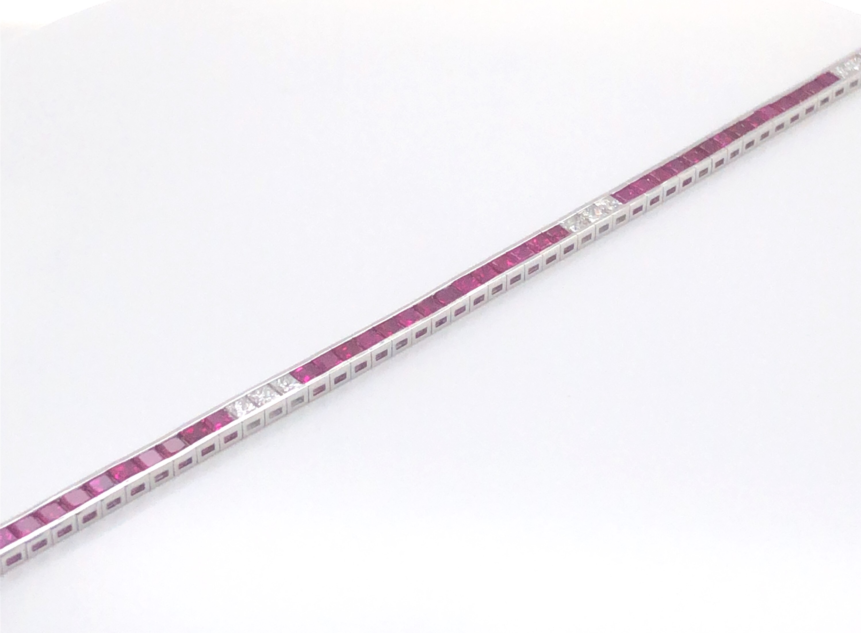 Ruby and Diamond Bracelet - Image 2 of 3