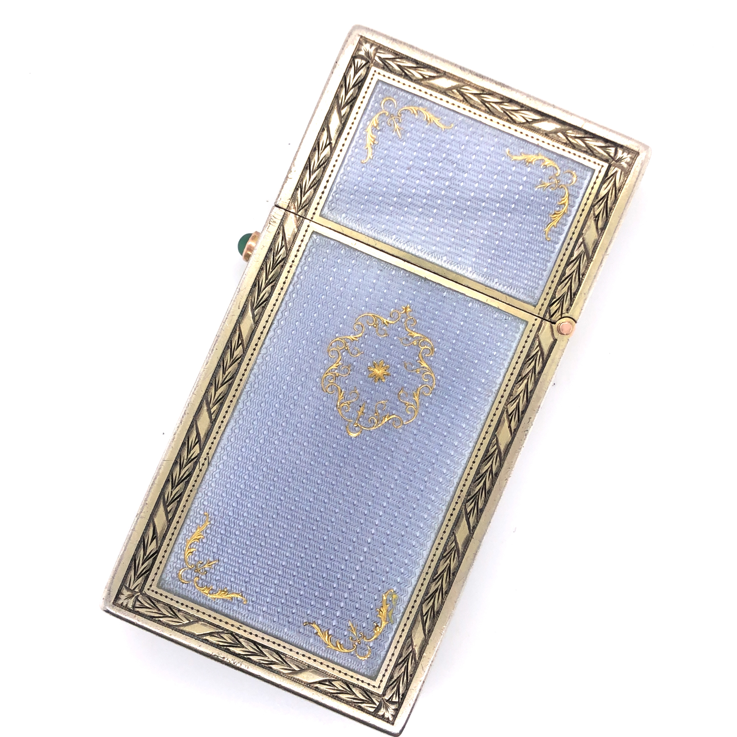 Silver and Enamel Card Case - Image 3 of 5