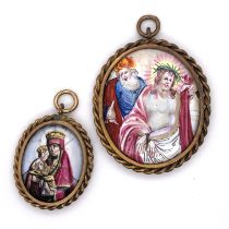 Two Russian Religious Miniatures