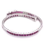 Ruby and Diamond Bracelet