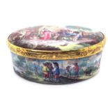 Enamel Snuff Box