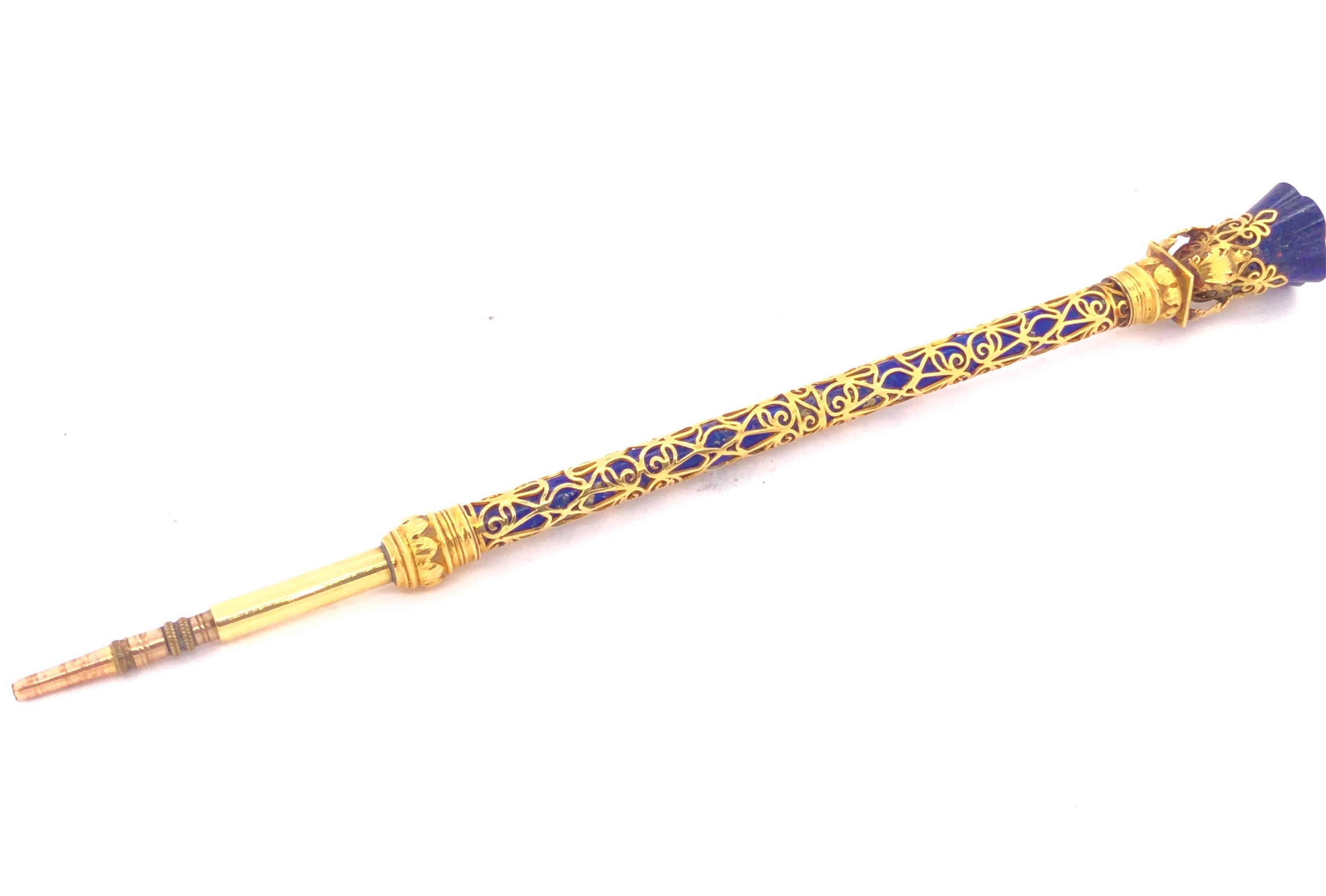 Gold and Lapis Pencil