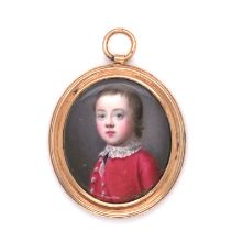 Portrait Miniature of a Boy