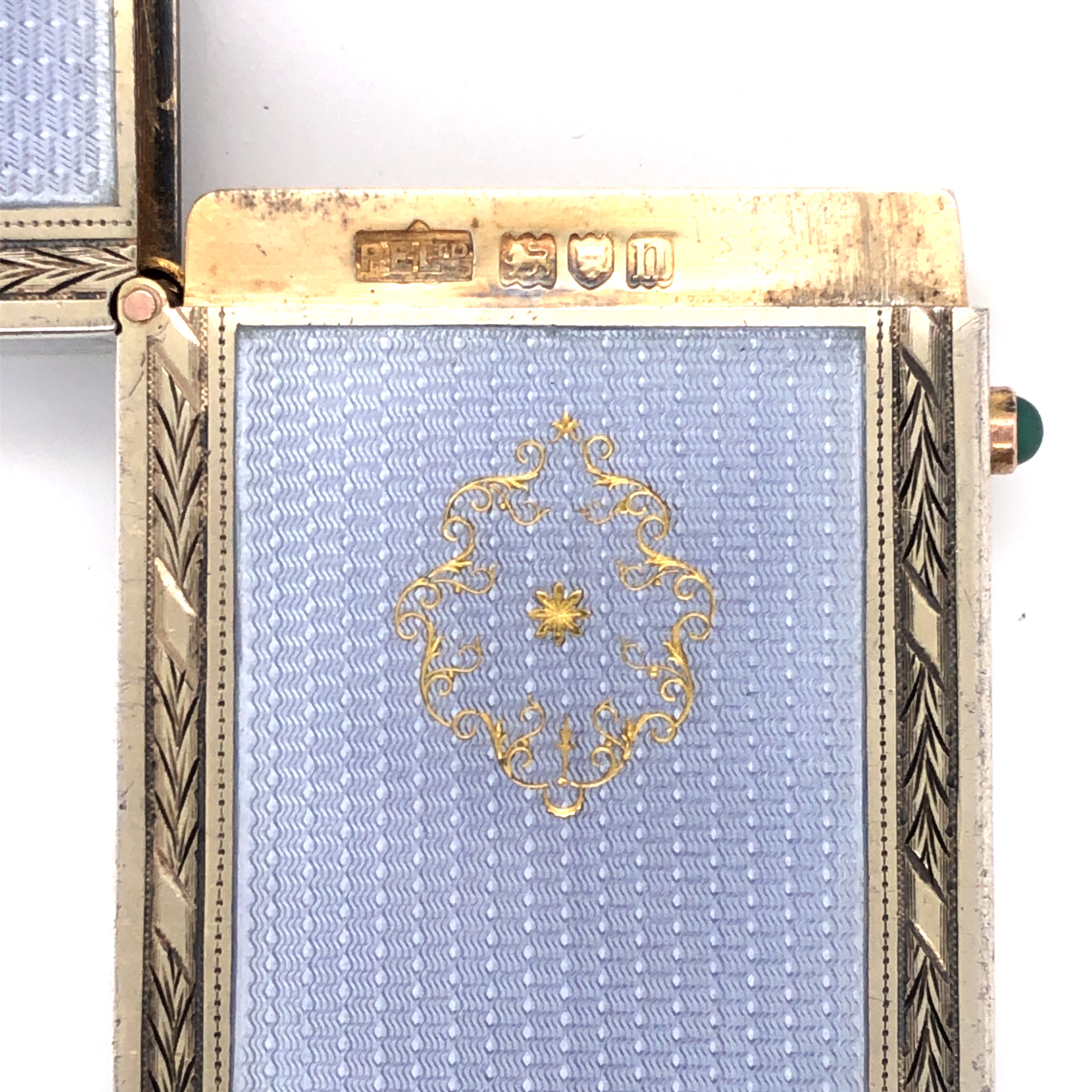 Silver and Enamel Card Case - Image 5 of 5