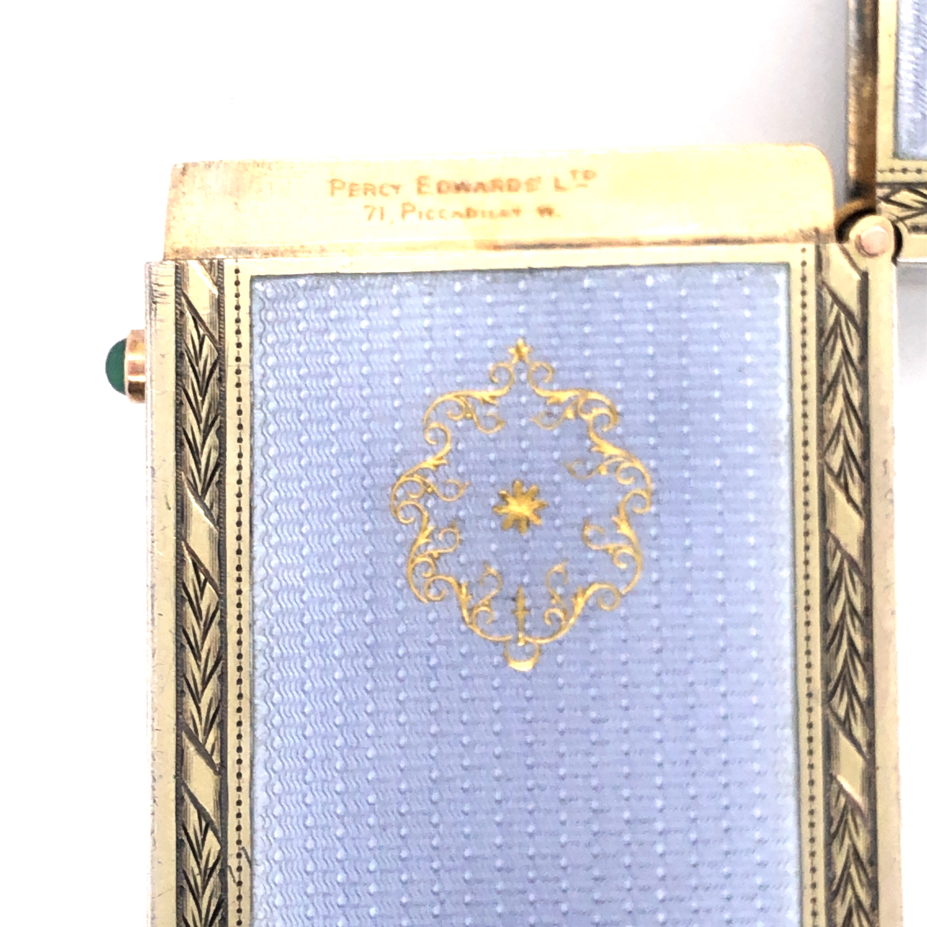 Silver and Enamel Card Case - Image 4 of 5