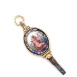 Enamel Watch Key