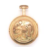 Three Colour Gold Pocket Watch