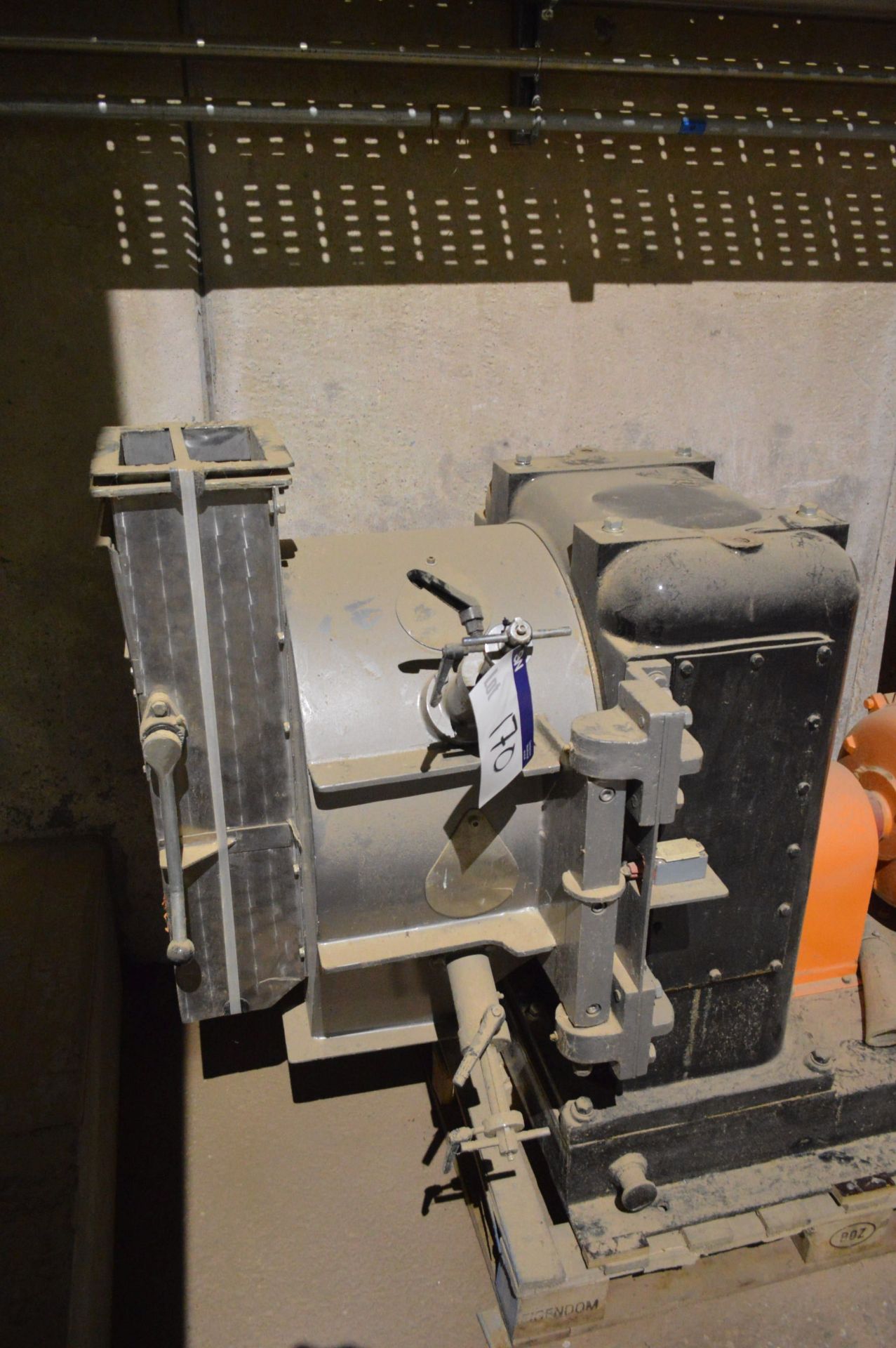 PELLETING PRESS, understood to be unused, 55kW, fitted die, with stainless steel pellet chamber, - Image 3 of 8