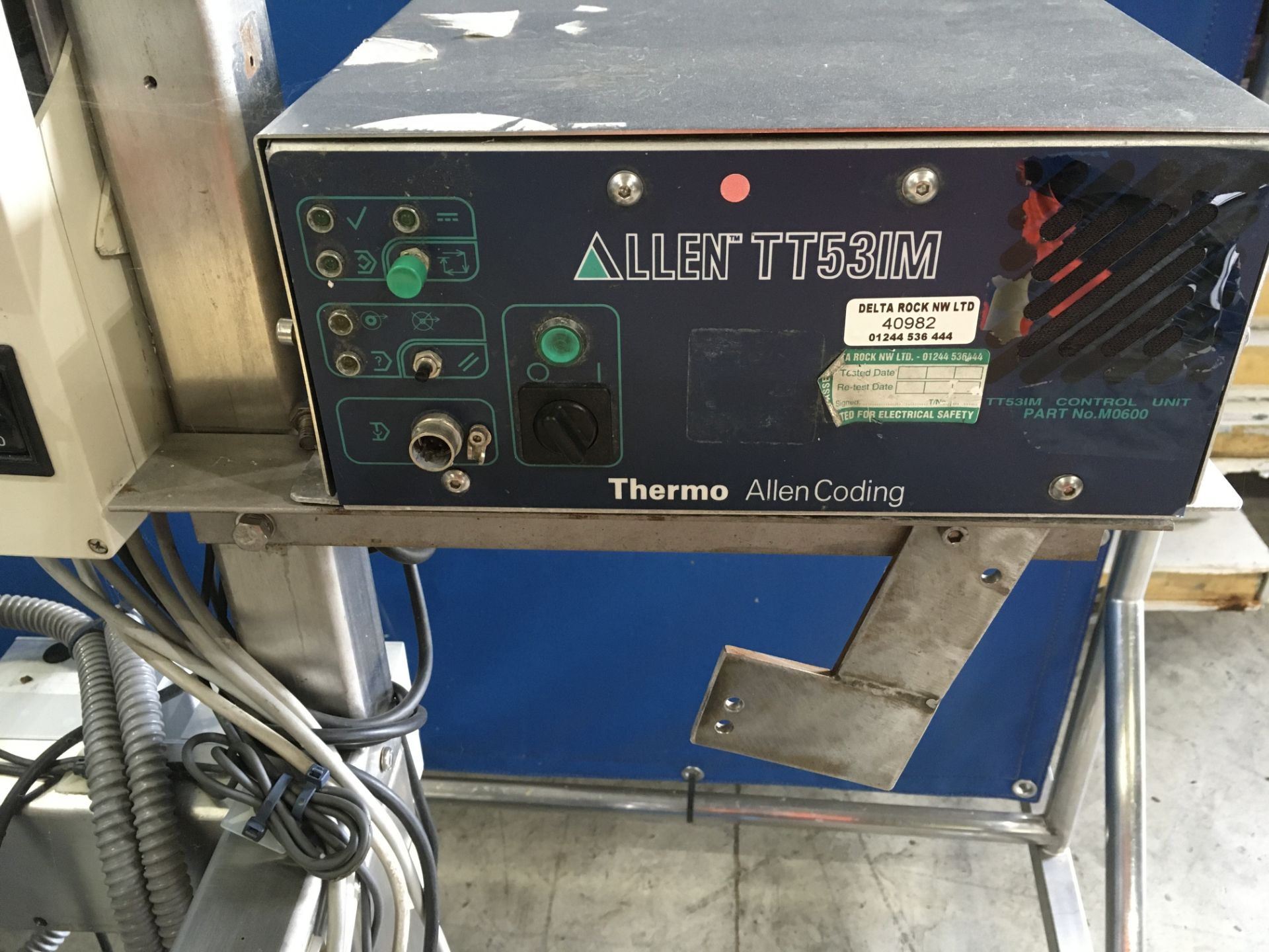 Atwell EME 120 Top & Bottom Labeller , serial no. N/A, plant no. N/A, year of manufacture N/A,