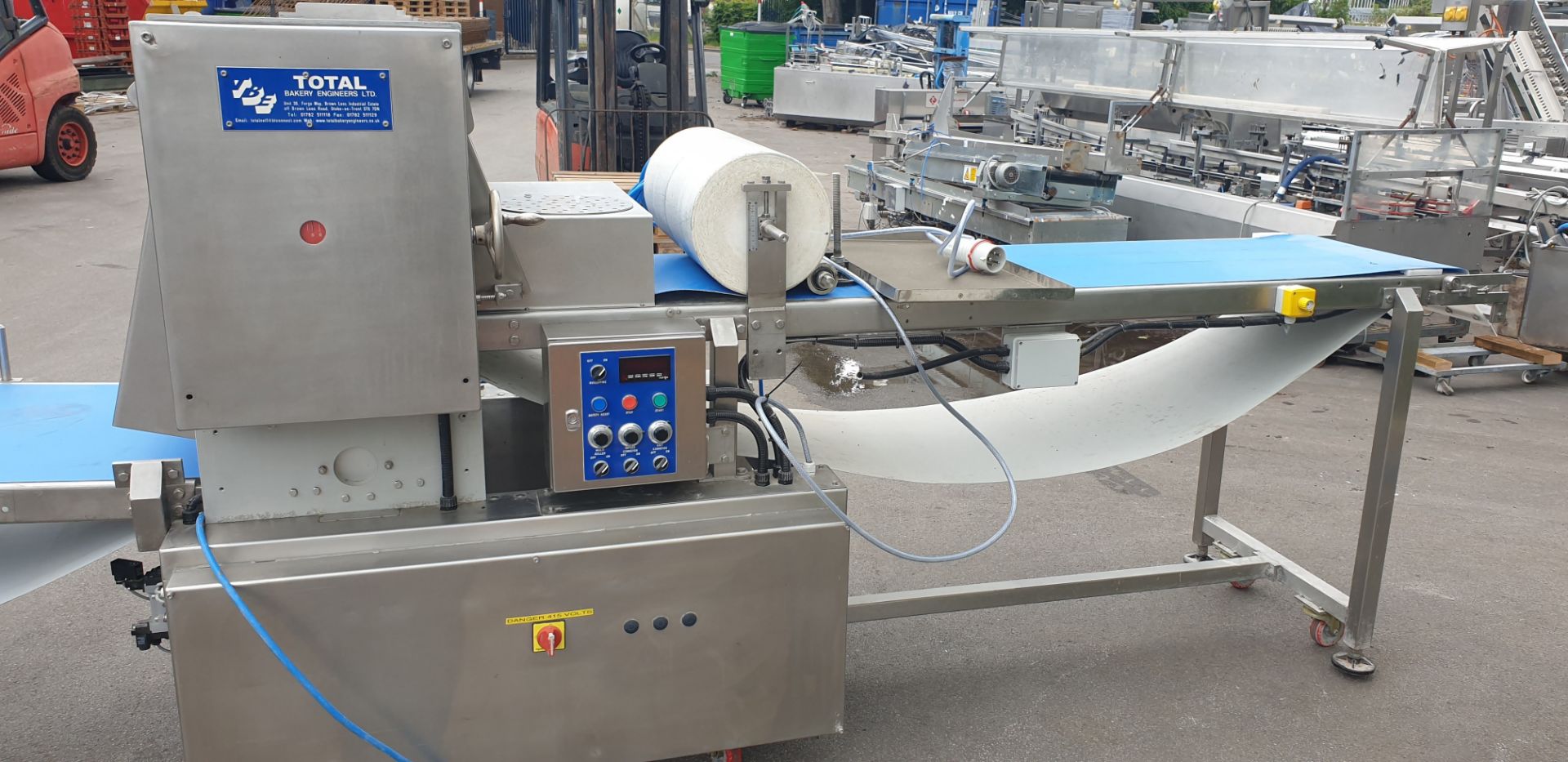 Total Bakery Engineers Multi Roll Sheeting Machine - Image 4 of 27