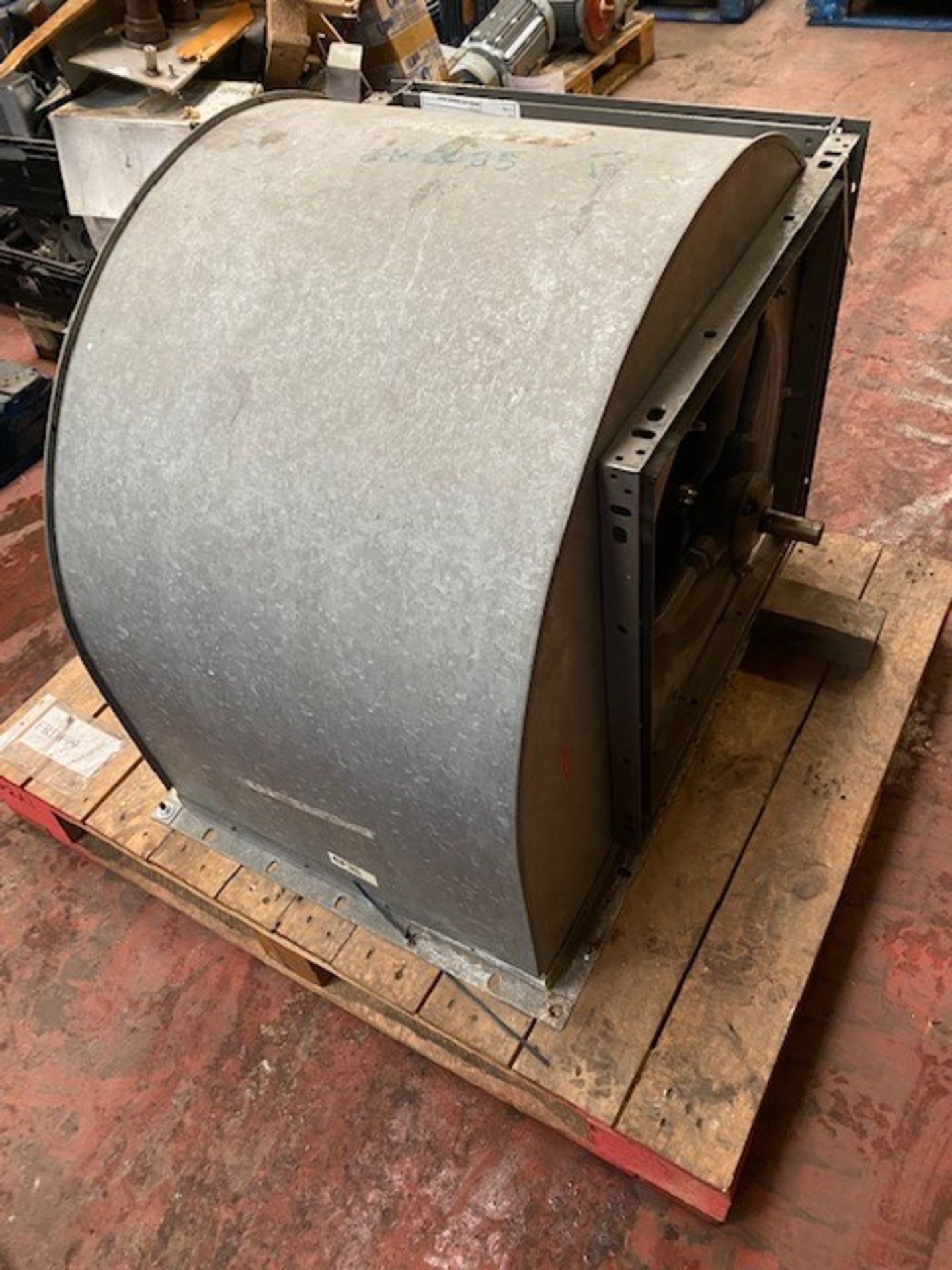 Kiloheat RZR 15-450 Galvanised Steel Fan Assembly, loading free of charge - yes, lot location -