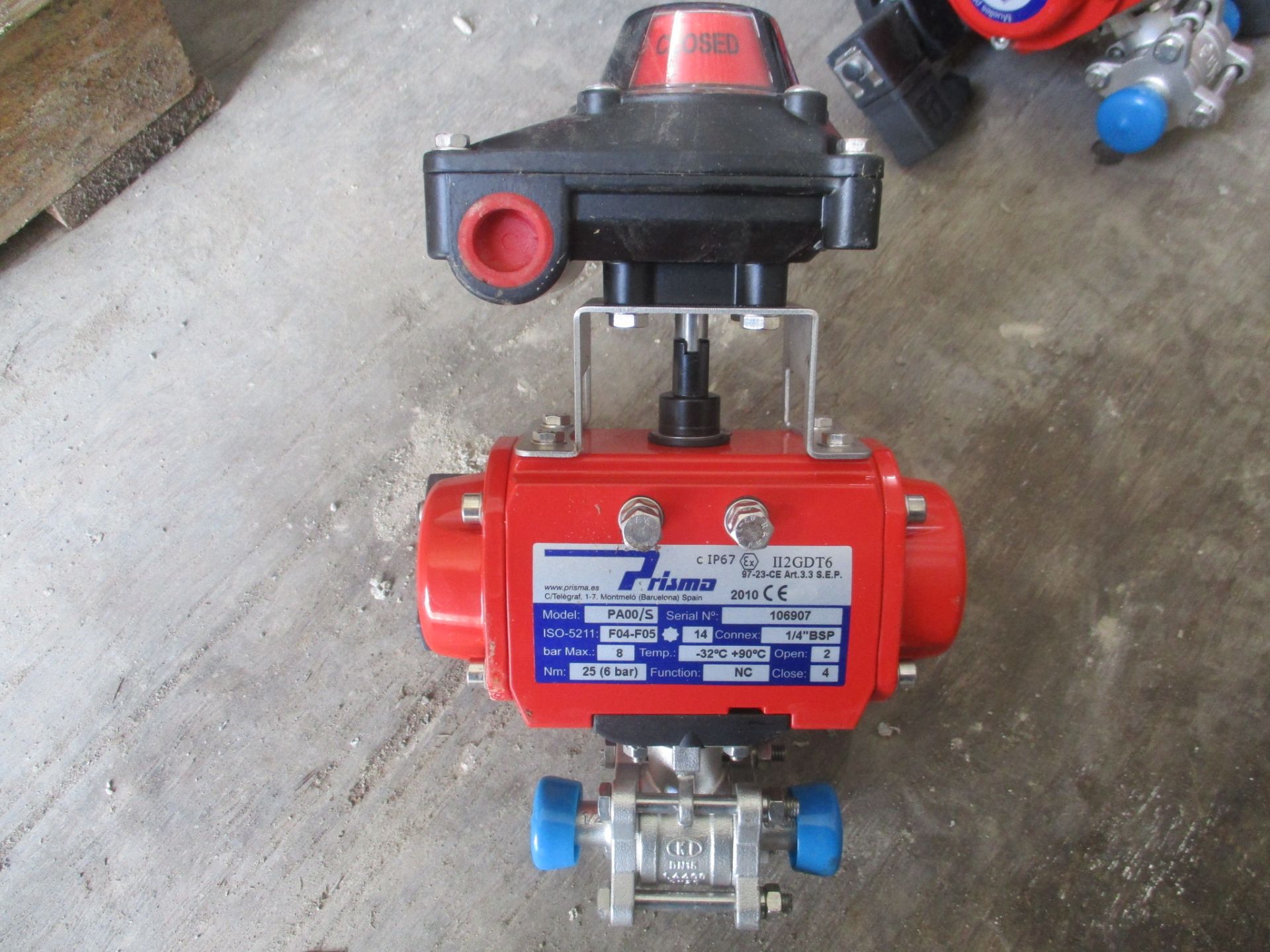 Prisma PA00/S Pneumatic Actuator, approx. 28cm x 17cm x 13cm (28 units) (understood to be good - Image 2 of 3