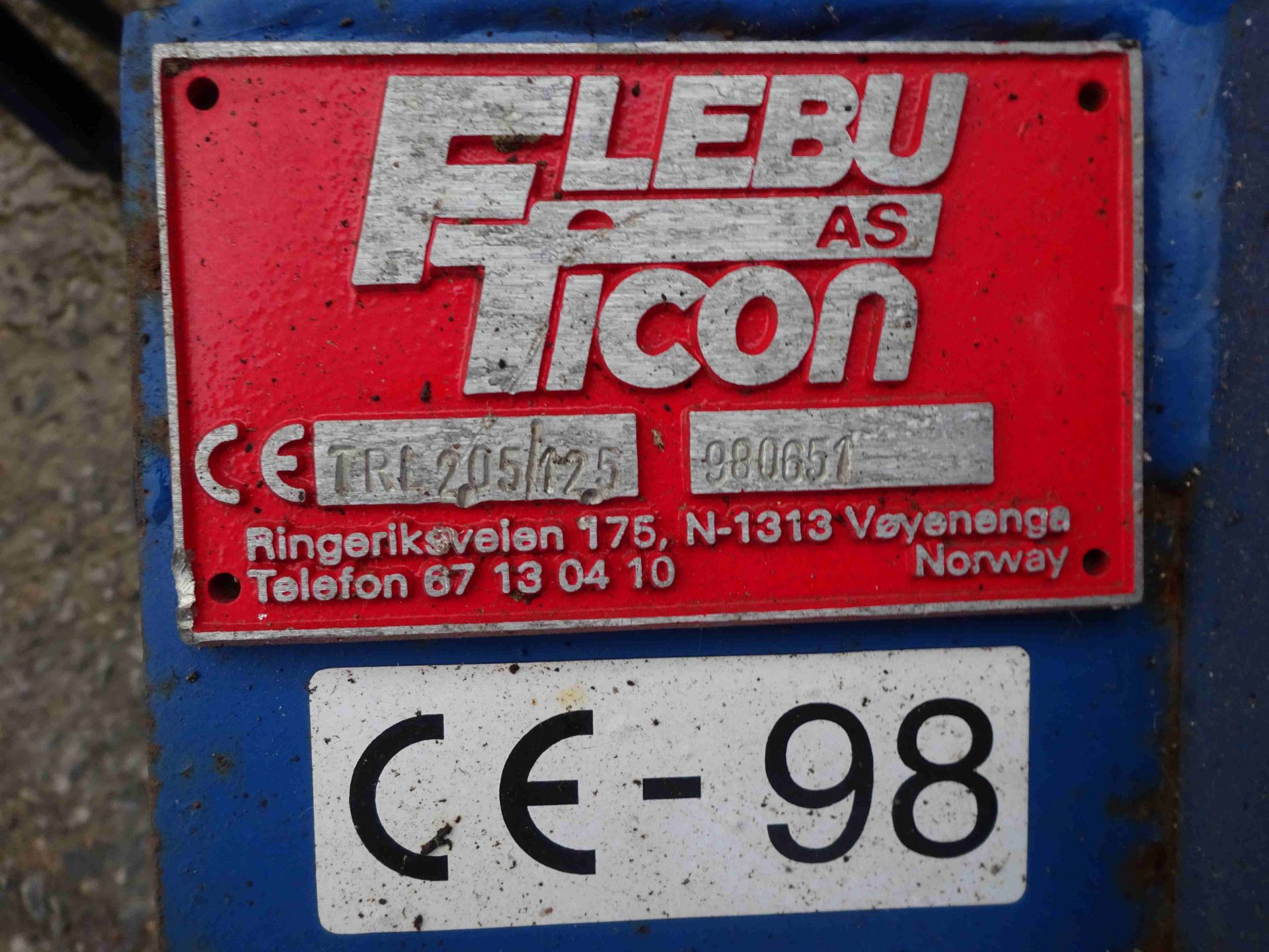 Flebu Ticon TRL 205/125 Fan, with butterfly valve, - Image 2 of 10