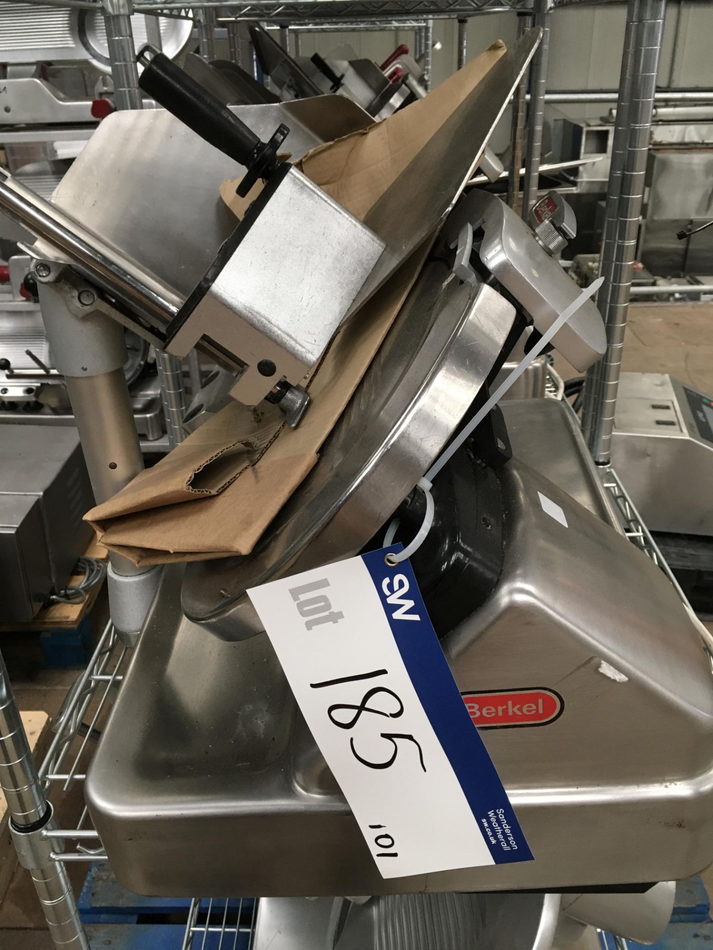 Berkel 800S Table Top Slicer , serial no. N/A, plant no. N/A, year of manufacture N/A, dimensions