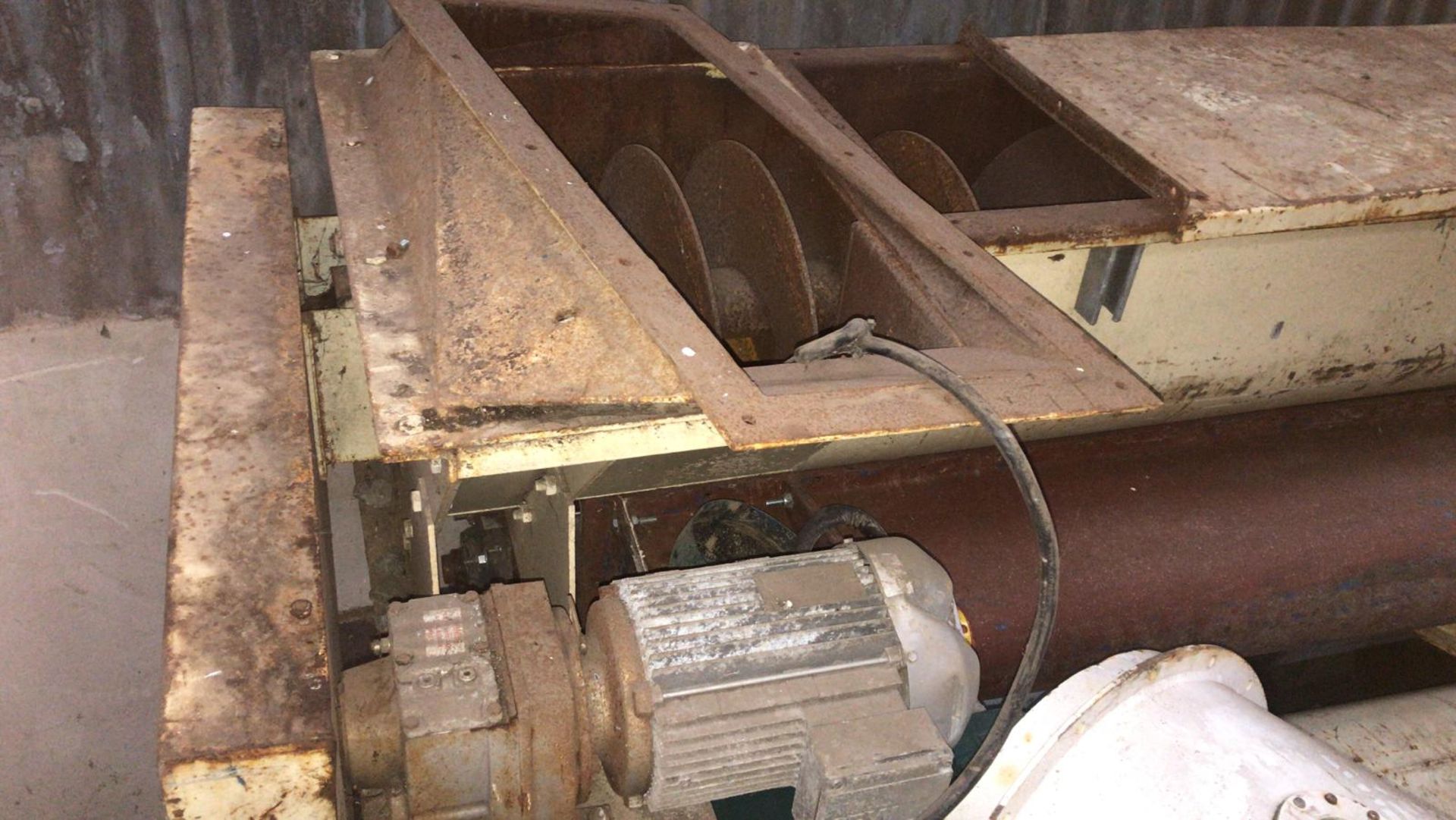 Williams Bin Discharger, approx. 13ft long , serial no. N/A, plant no. N/A, year of manufacture N/A,