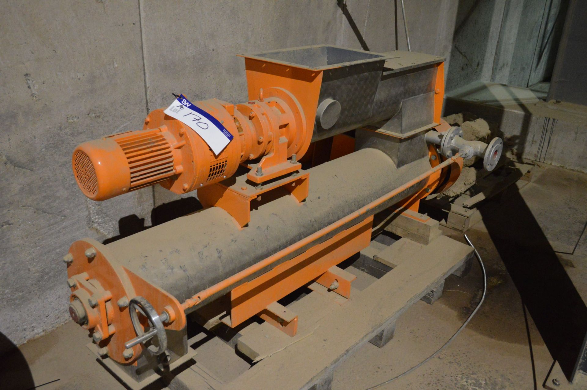 PELLETING PRESS, understood to be unused, 55kW, fitted die, with stainless steel pellet chamber, - Image 5 of 8