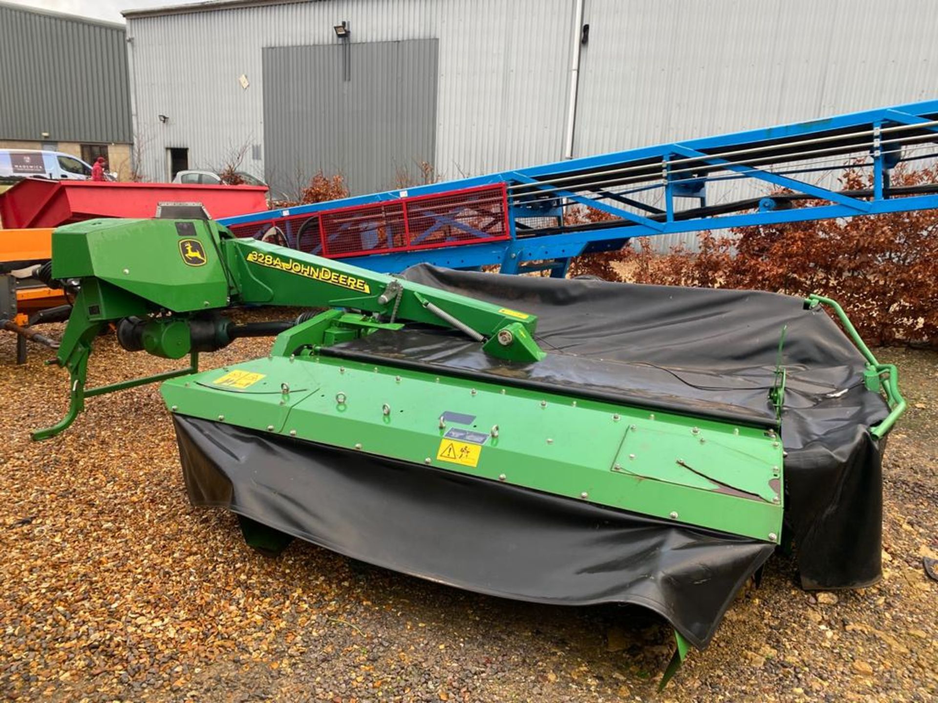 John Deere 328A Mower Conditioner, serial no. 1CC328AXLDE289304, year of manufacture 2013