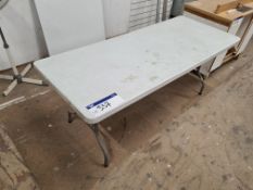 Plastic Top Folding Table