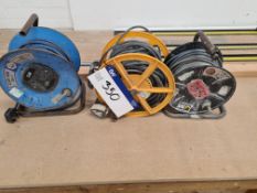 Three Assorted Extension Reels