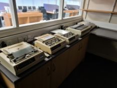 Three Oki Microline 320 Elite Printers, with Oki M