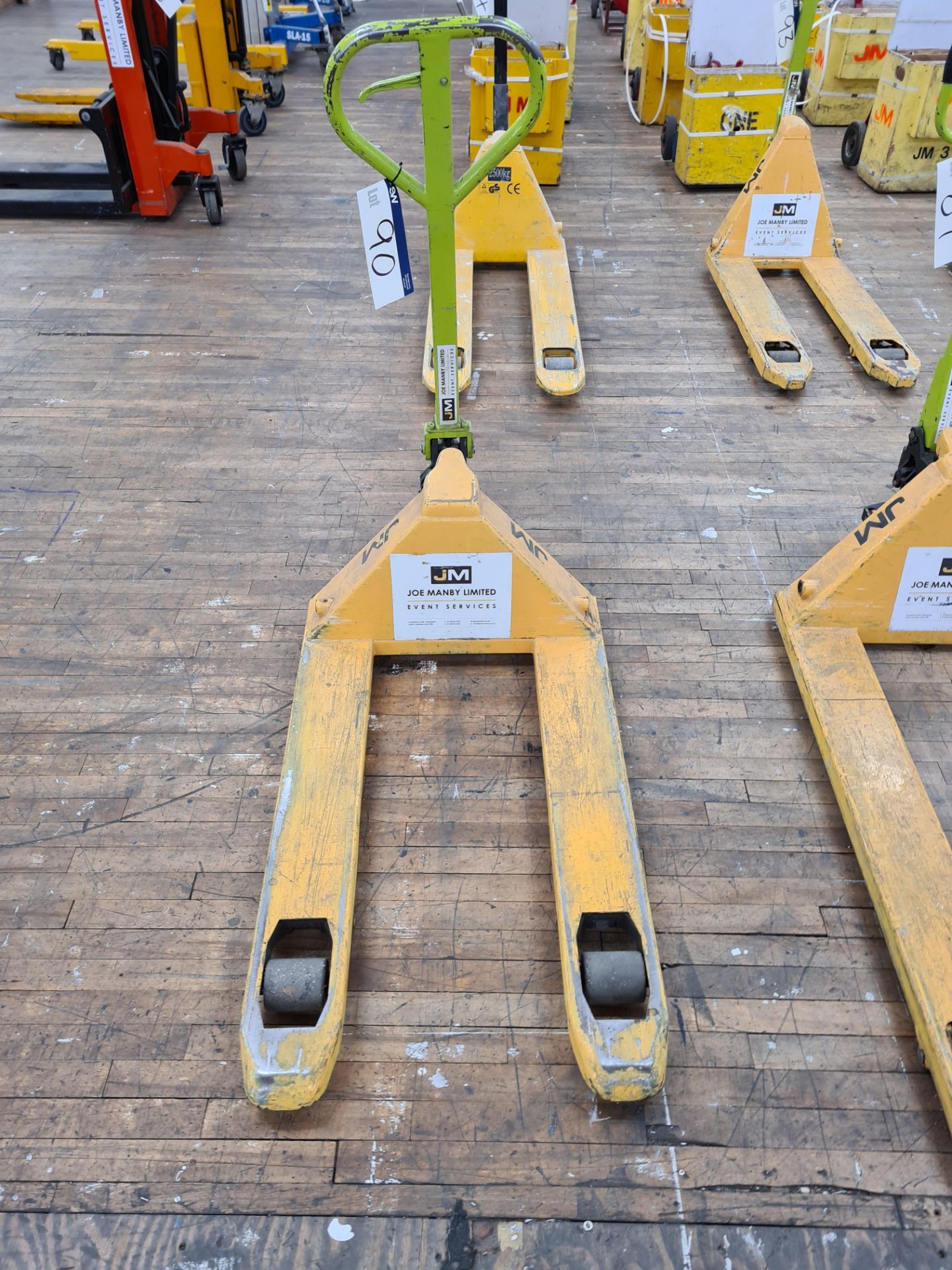 Hand Hydraulic Pallet Truck, forks approx. 1m long