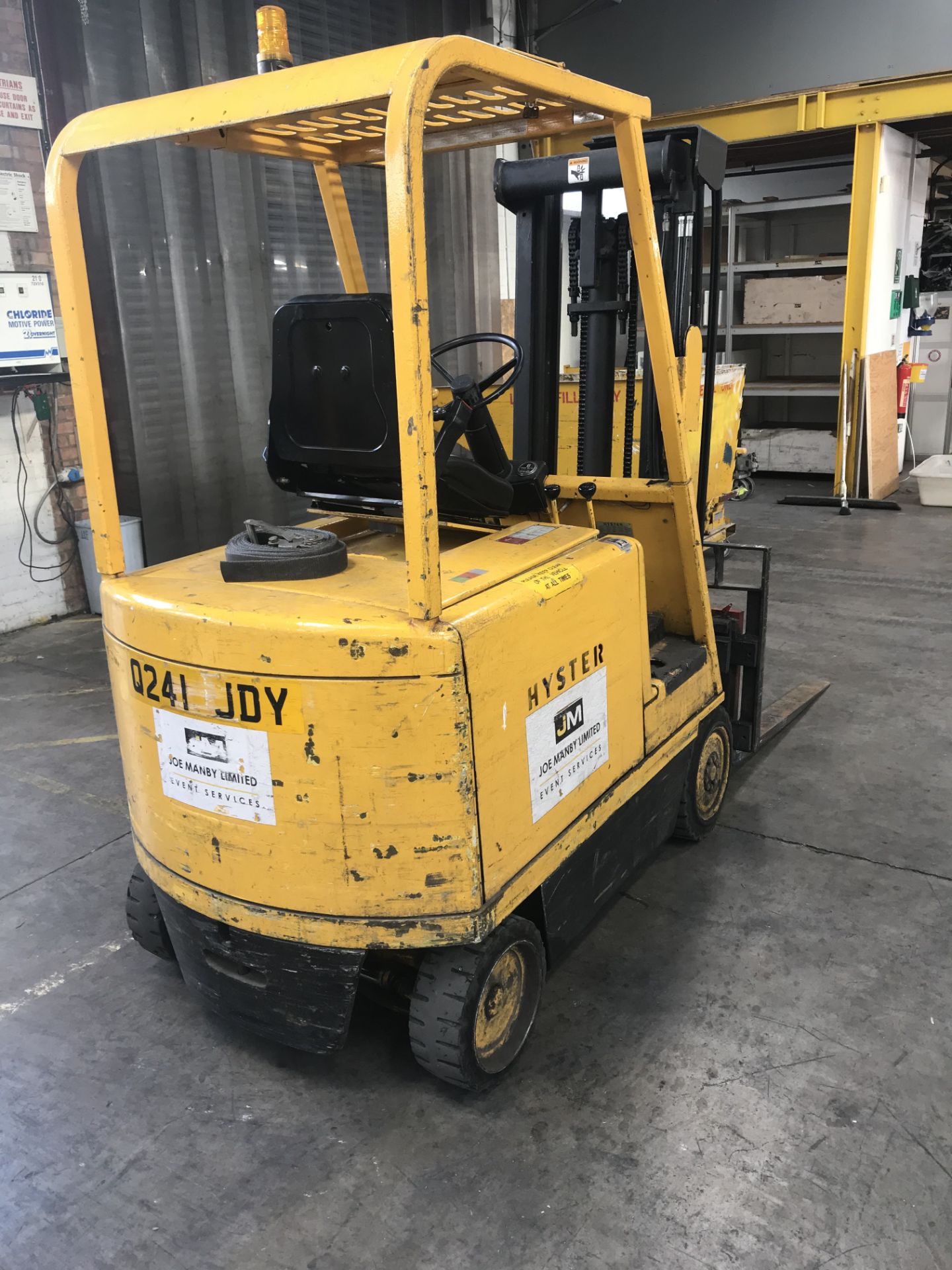 Hyster E50A Electric Forklift Truck, registration - Image 3 of 4