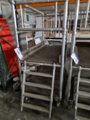 Mobile Aluminium Scaffold Access Platform, approx.