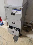 Three Drawer Steel Filing Cabinet