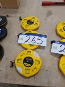 Three Stanley 30m Measuring Tapes