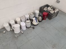 Quantity of Assorted Electric Kettles & Stainless