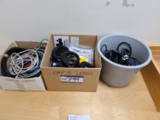 Assorted IT Cables, as set out in three boxes