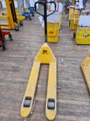 2500kg Hand Hydraulic Pallet Truck, forks approx.