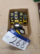 Assorted Measuring Equipment, including four laser