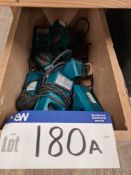 Eight Makita DC9700 Battery Chargers, as set out i