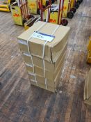 Five Boxes of Plastic Strap Banding, 1000m per box