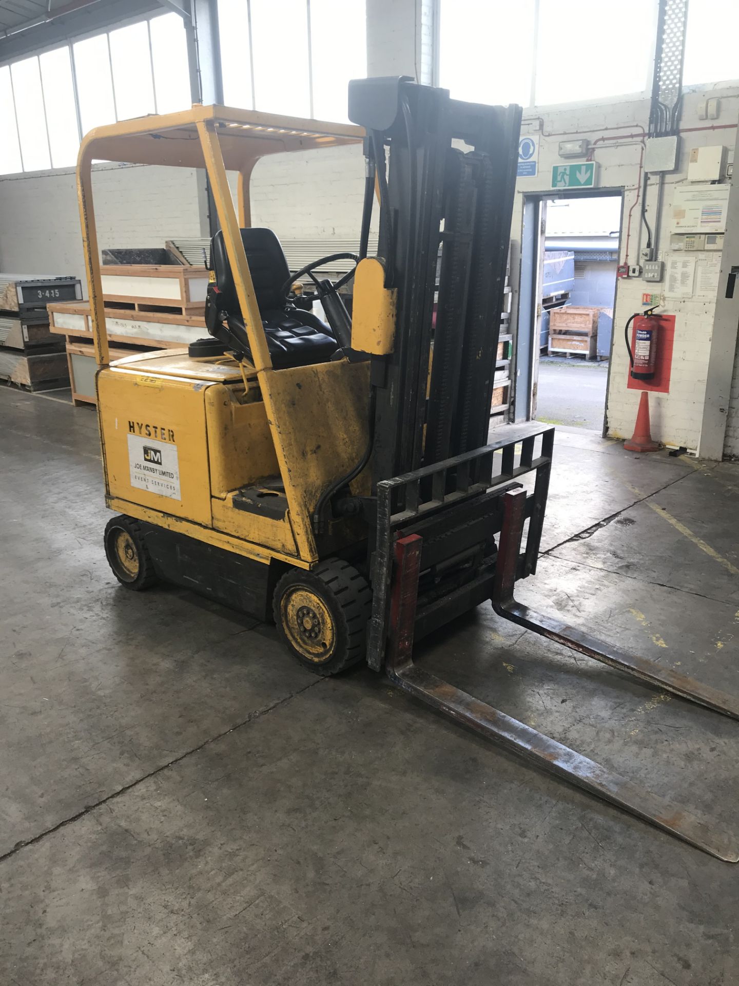 Hyster E50A Electric Forklift Truck, registration - Image 2 of 4