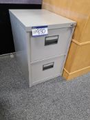 Steel Two Drawer Filing Cabinet