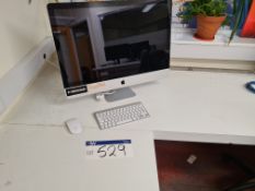 Apple A1312 iMac (hard disk formatted), serial no.