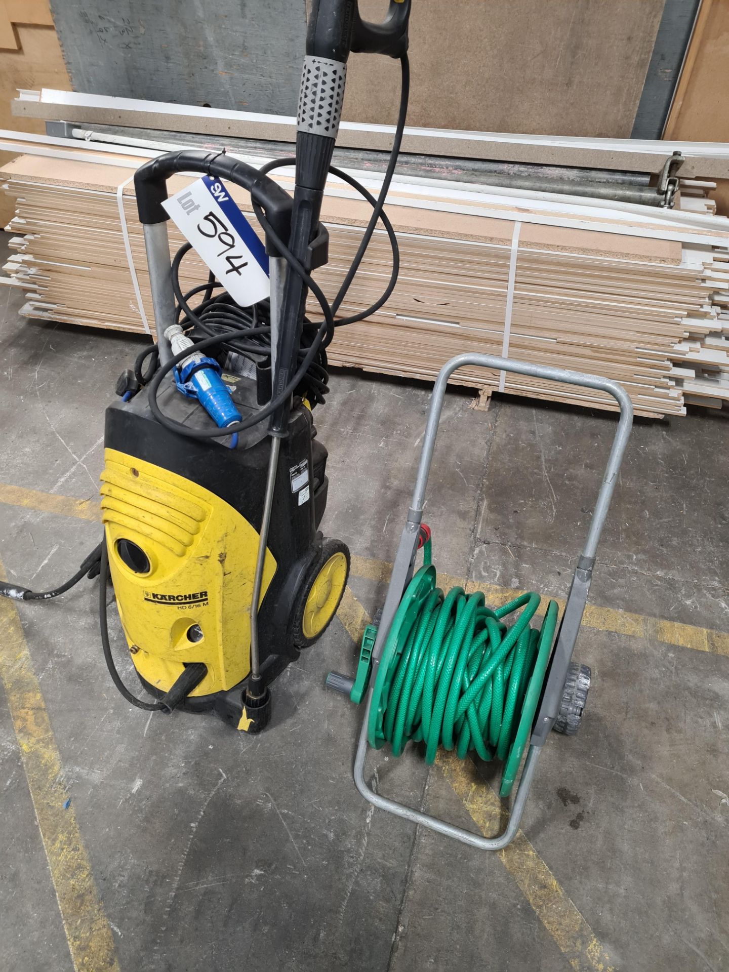 Karcher HD6/16M Pressure Washer, 240V, with hose r