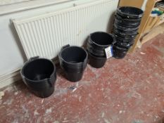 Quantity of Plastic Buckets, as set out in four st