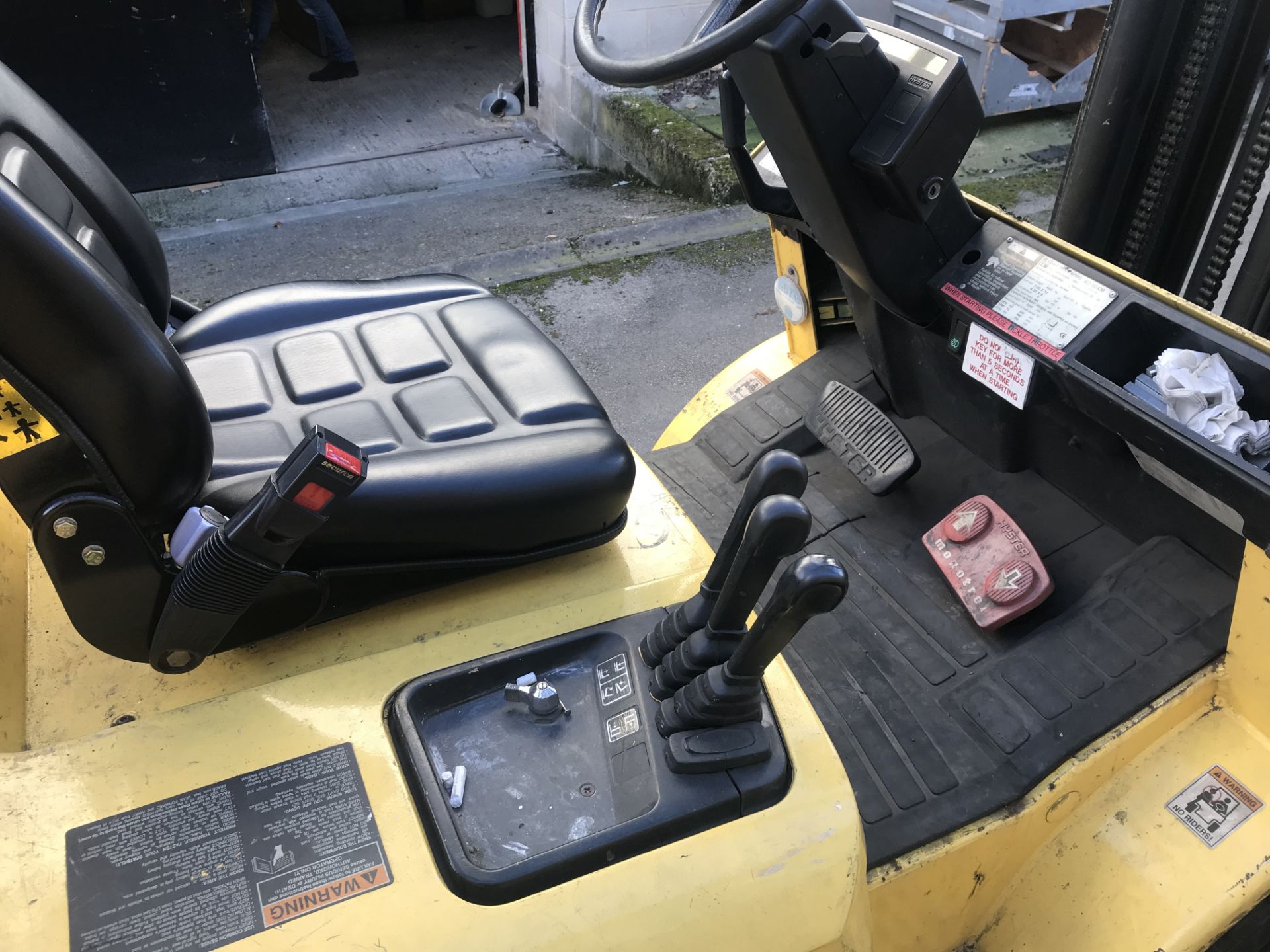 Hyster H2.50XM LPG Forklift Truck, registration no - Image 4 of 5