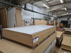 14 Sheets of Fibrabel Ultralight MDF, 2440mm x 122