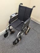 Fabric Upholstered Wheelchair