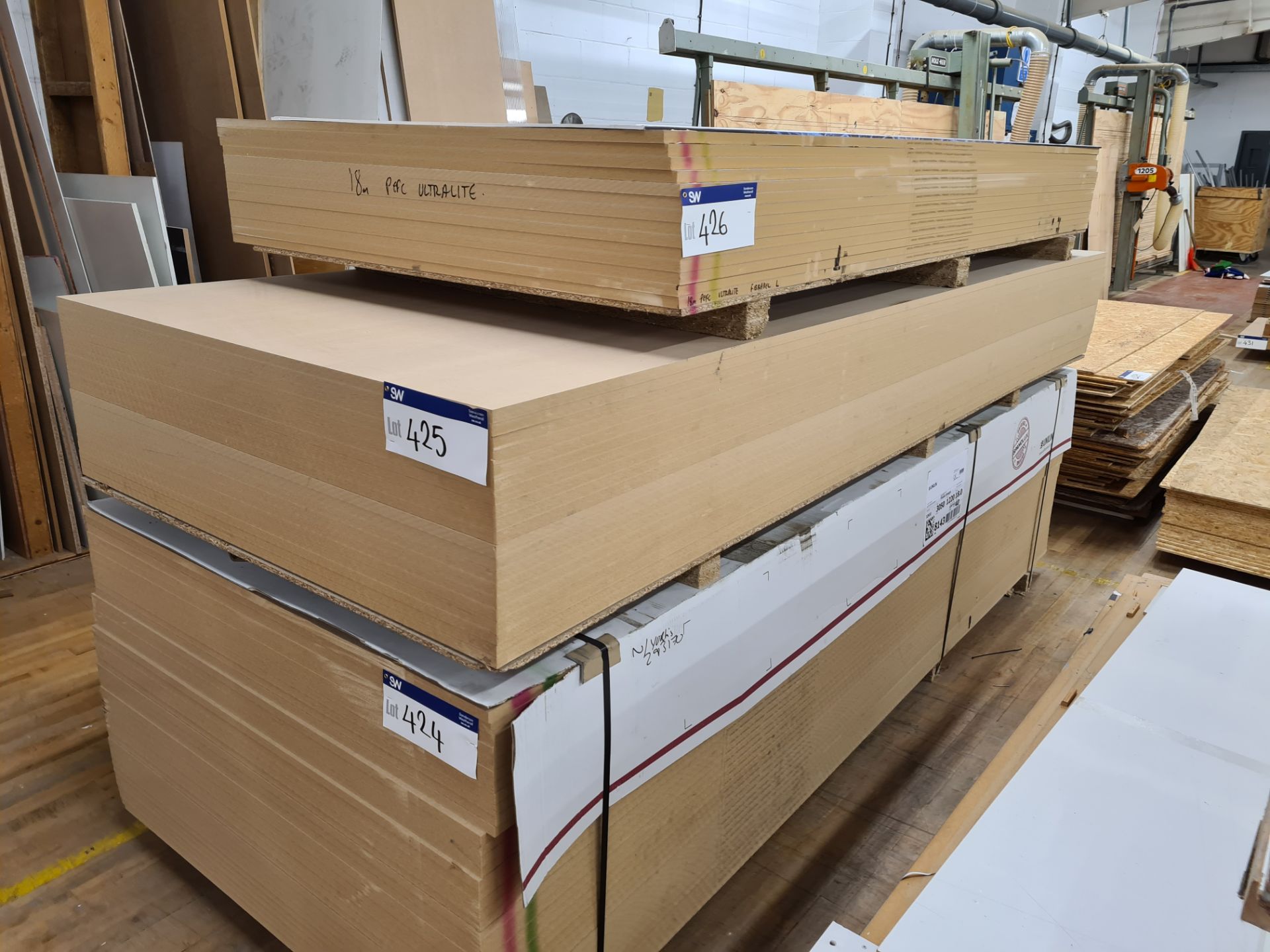 20 Sheets of Fibrabel Ultralight MDF, 3050mm x 122