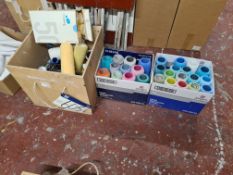 Assorted Paint Rollers & Handles, as set out