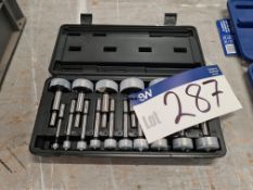 16 Piece Hole Cutting Set, ranging from 6mm to 54m