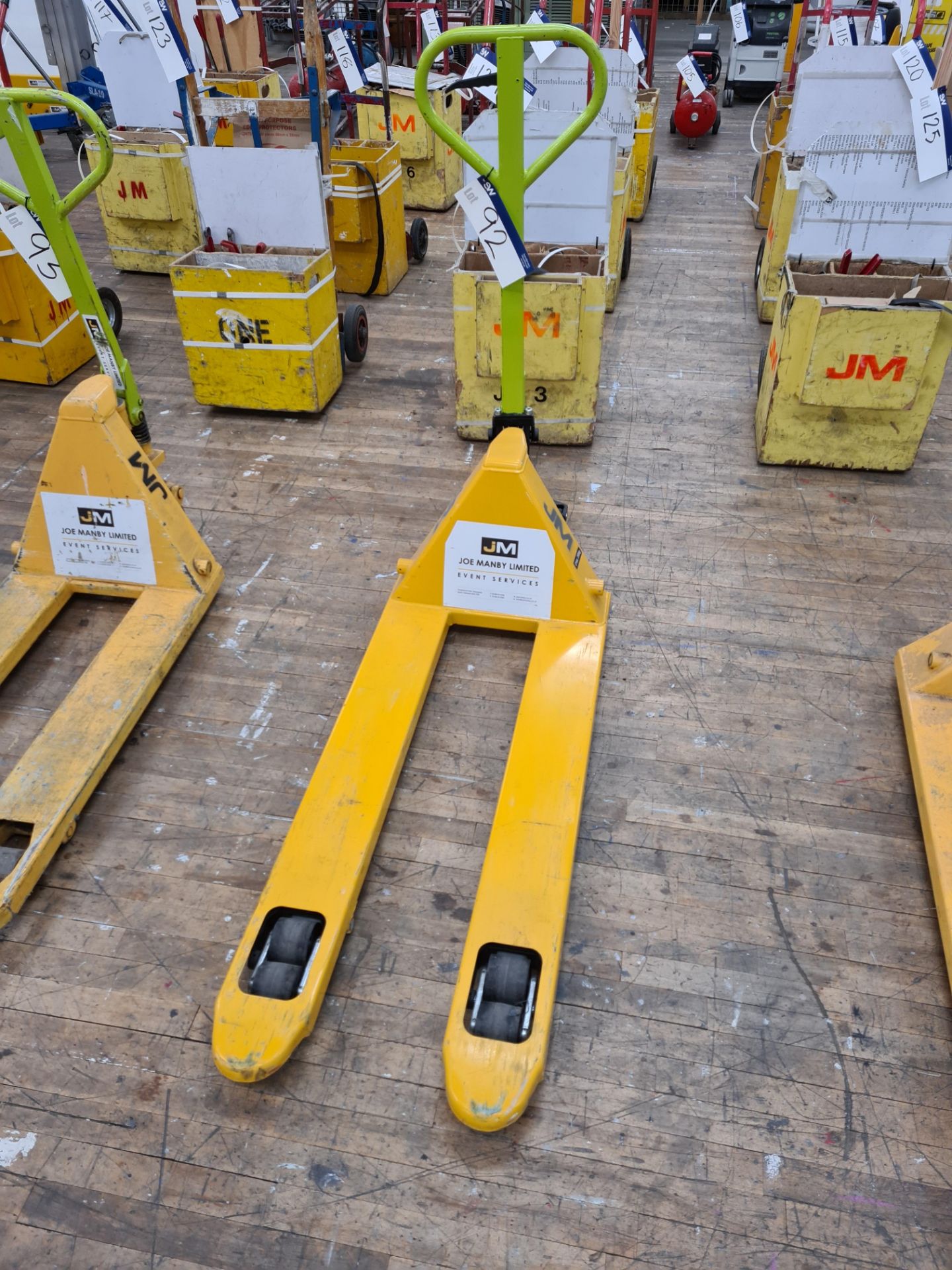 Hand Hydraulic Pallet Truck, forks approx. 1.2m lo