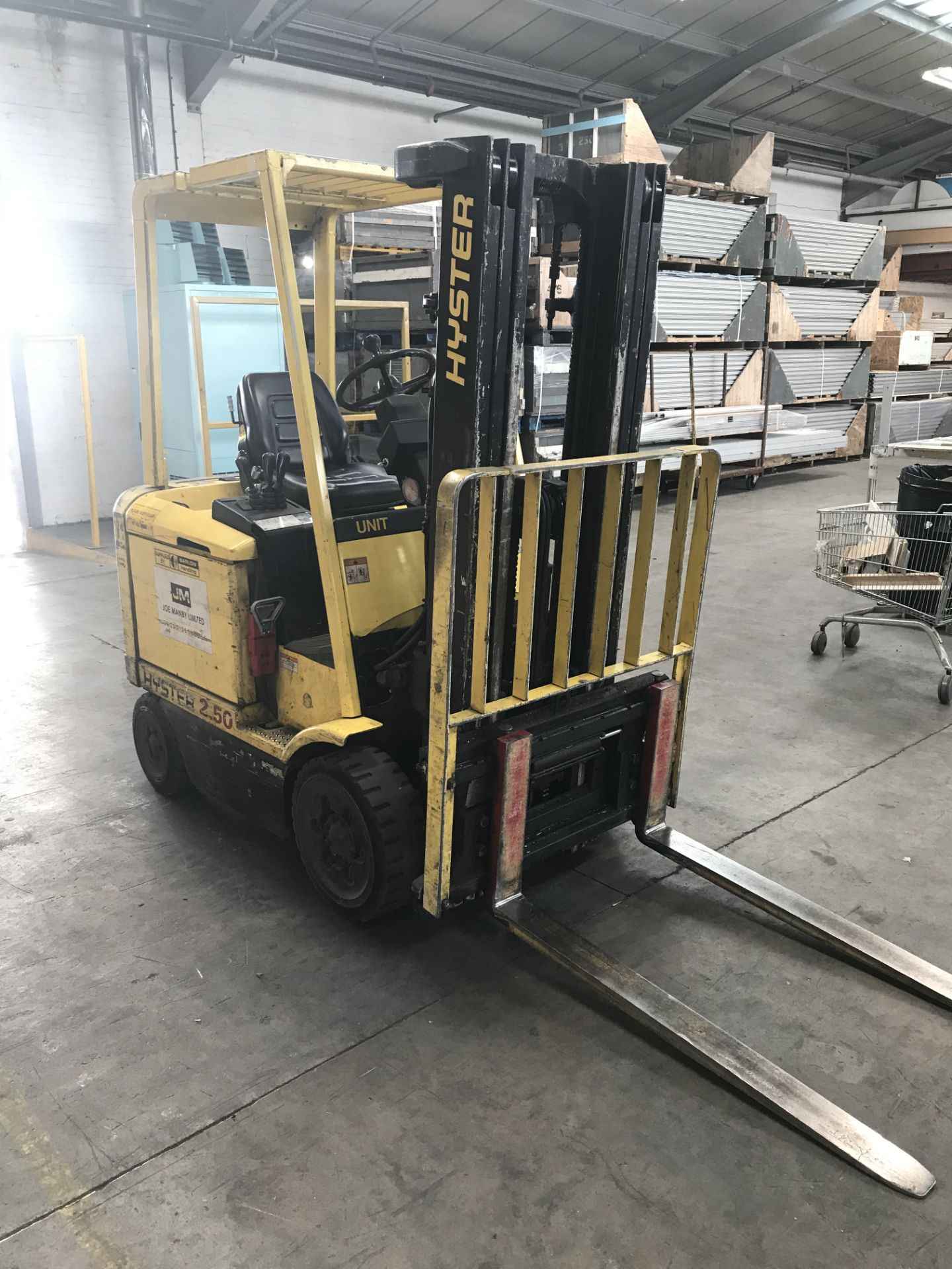 Hyster E2.50XM Electric Forklift Truck, registrati - Image 2 of 5